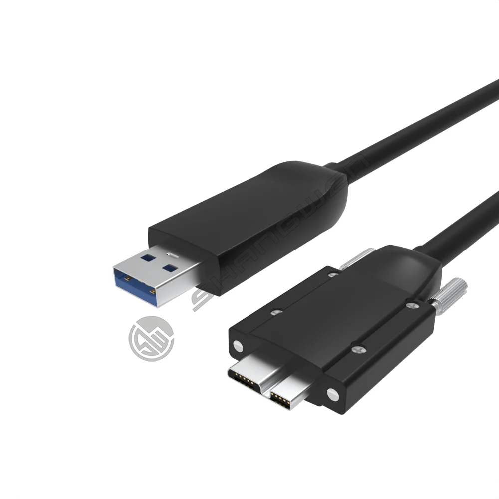 USB3.0 AM to USB3.0 Micro BM光电混合线缆