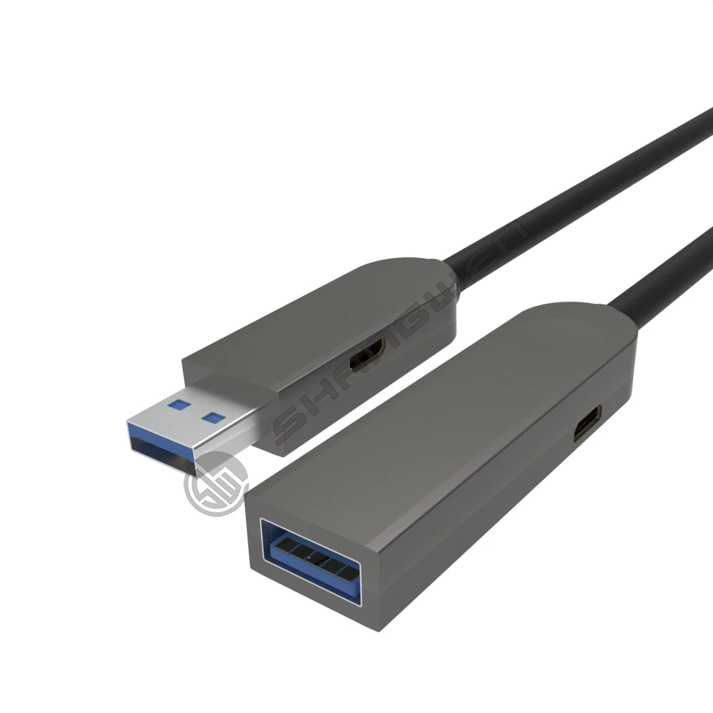 USB3.0 AM to AF光电混合线缆