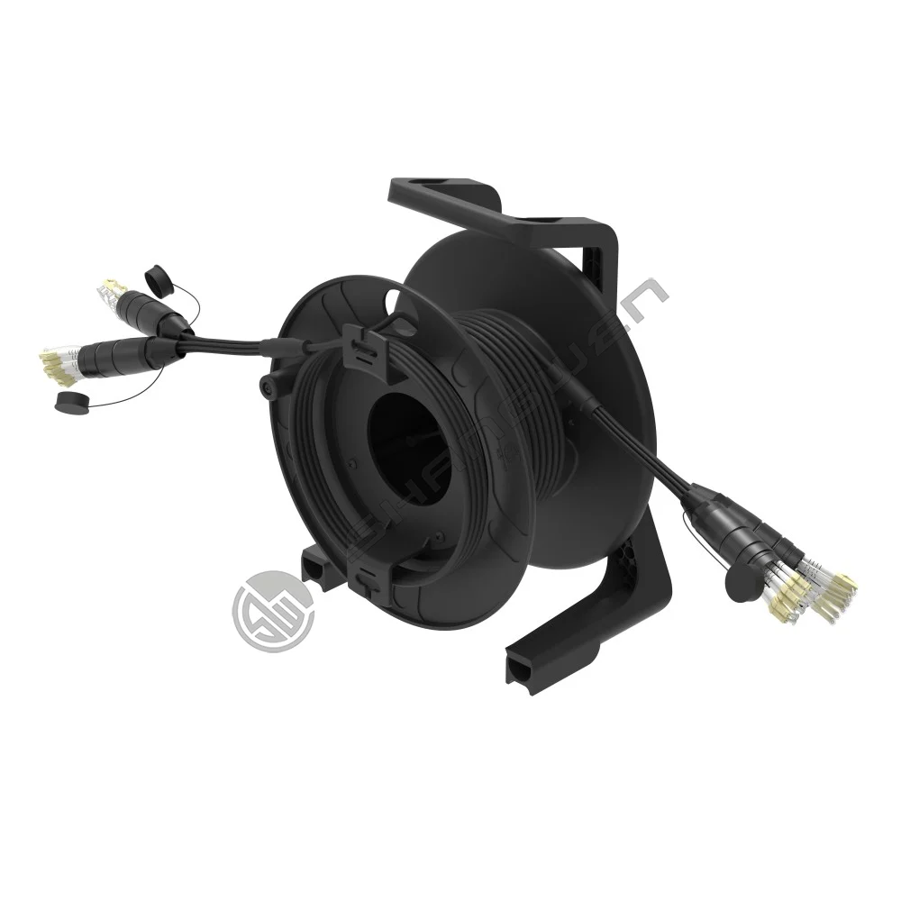 Multimode fiber optic cable car