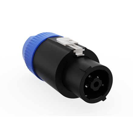 Eight-pin audio plug - plastic model