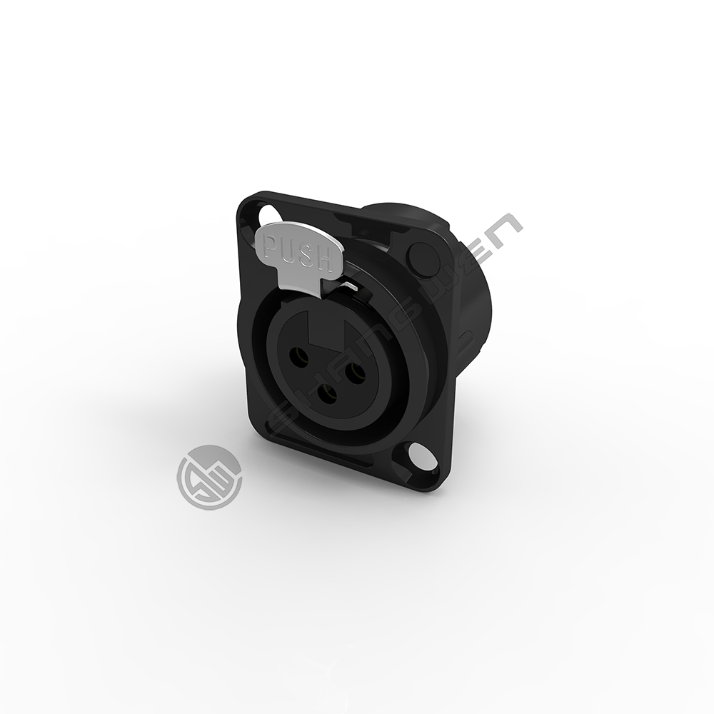 XLR 3pin female socket