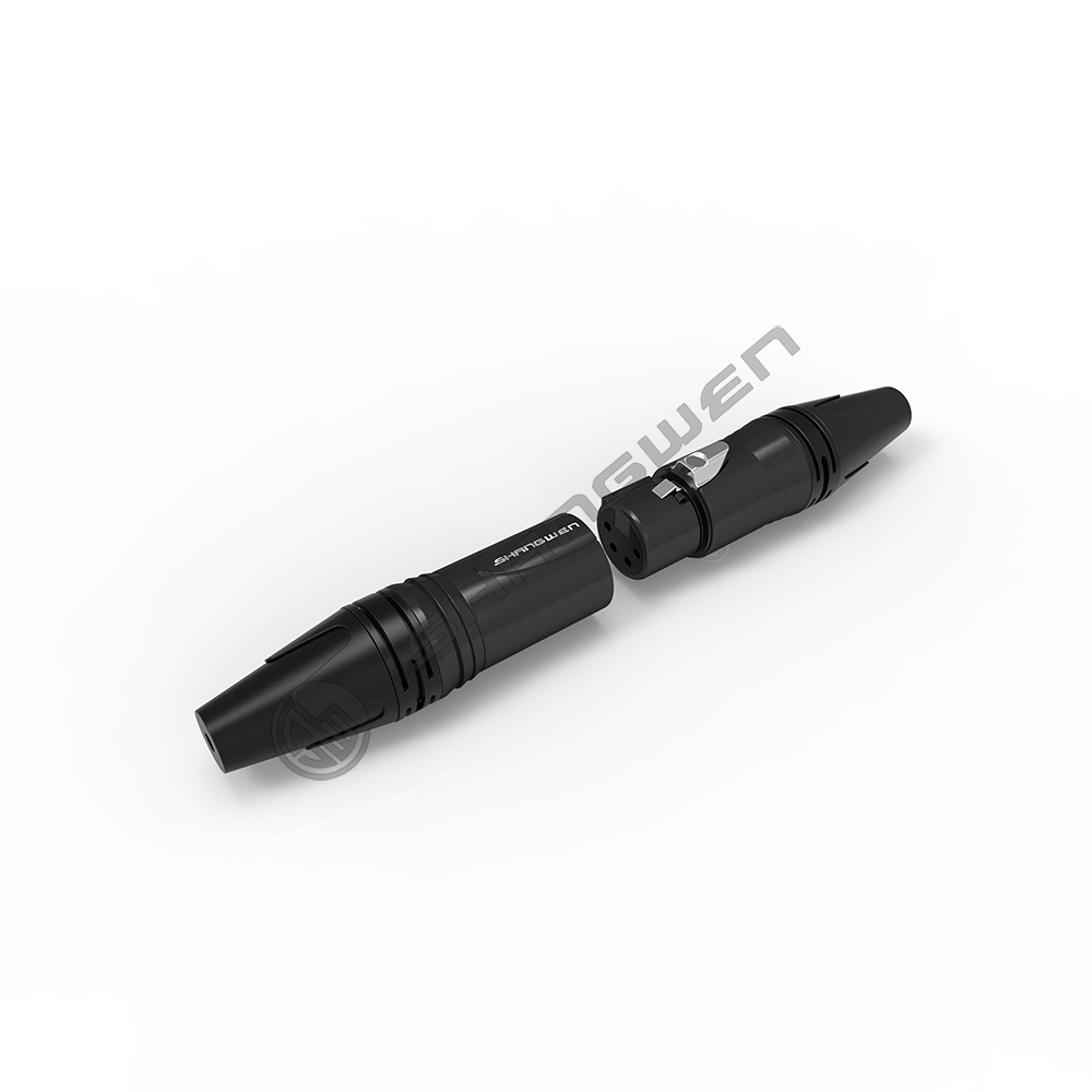XLR 4pin female plug