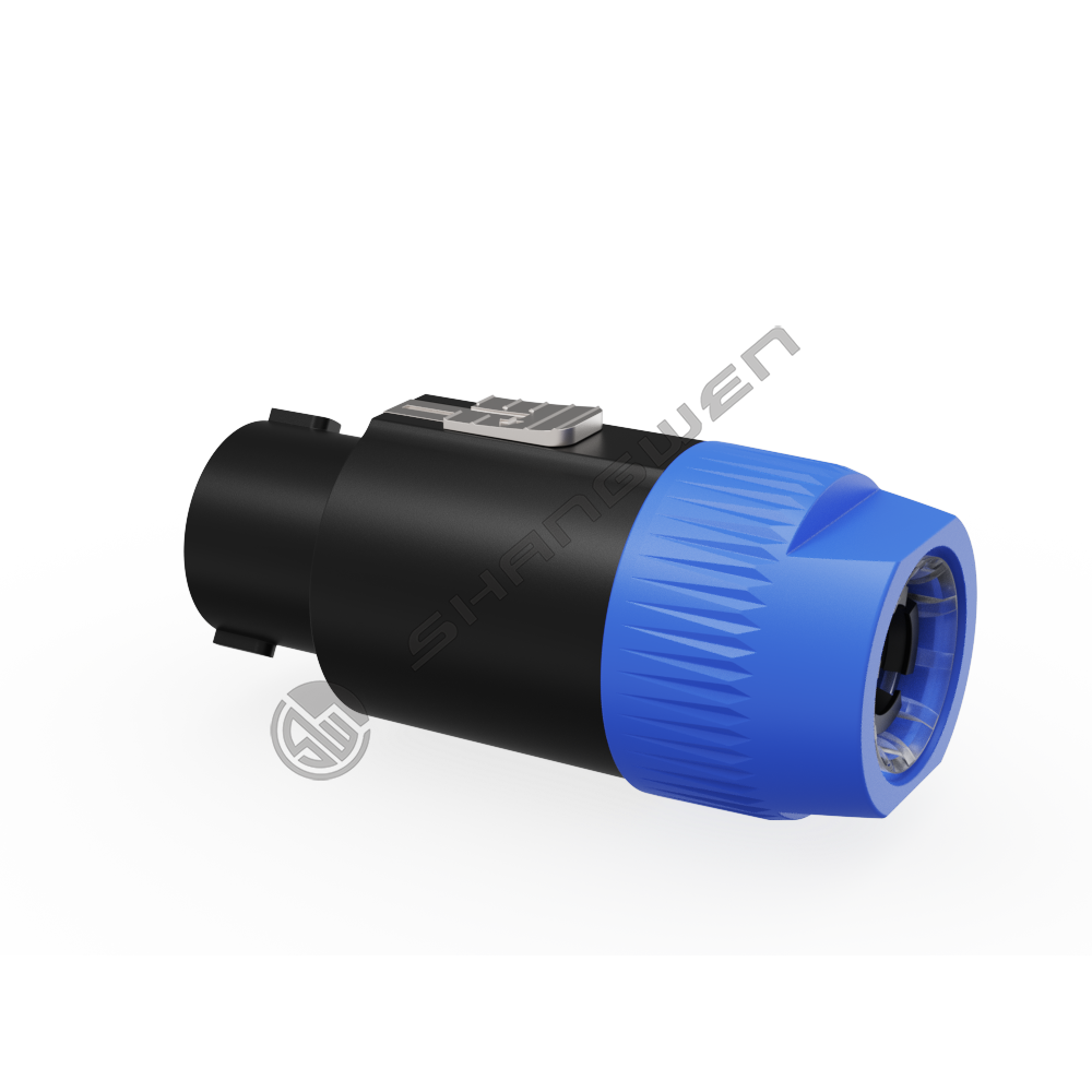 Eight-pin audio plug - plastic model