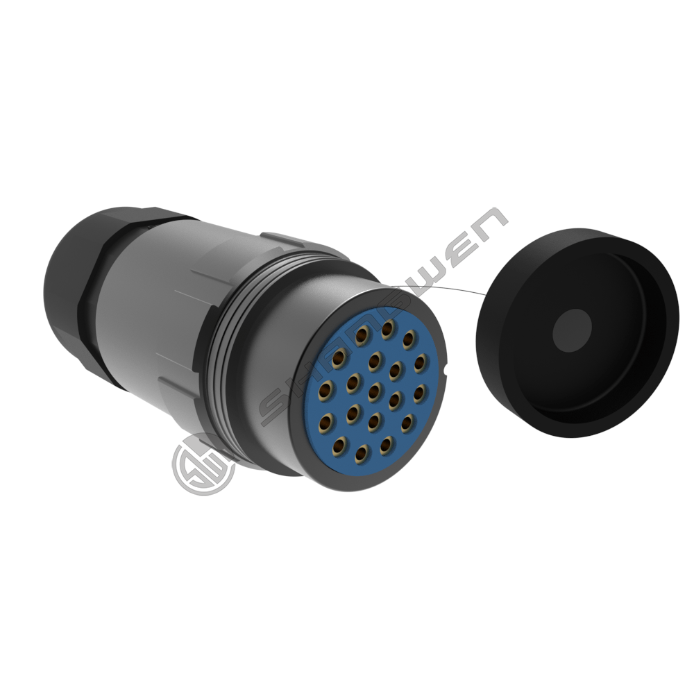 Socapex 19-pin connectors female