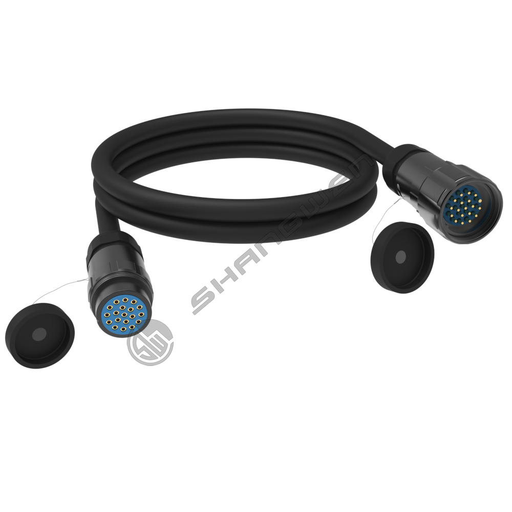 Socapex 19-pin connectors