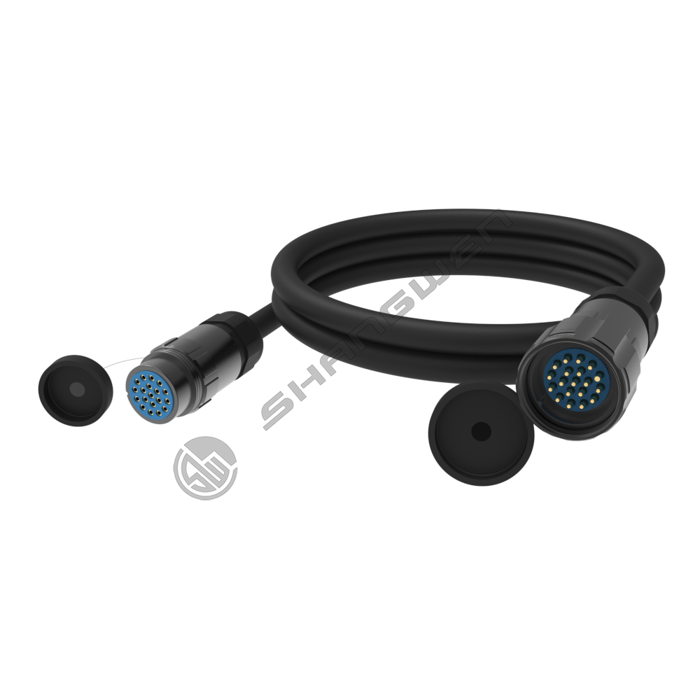 Socapex 19-pin connectors