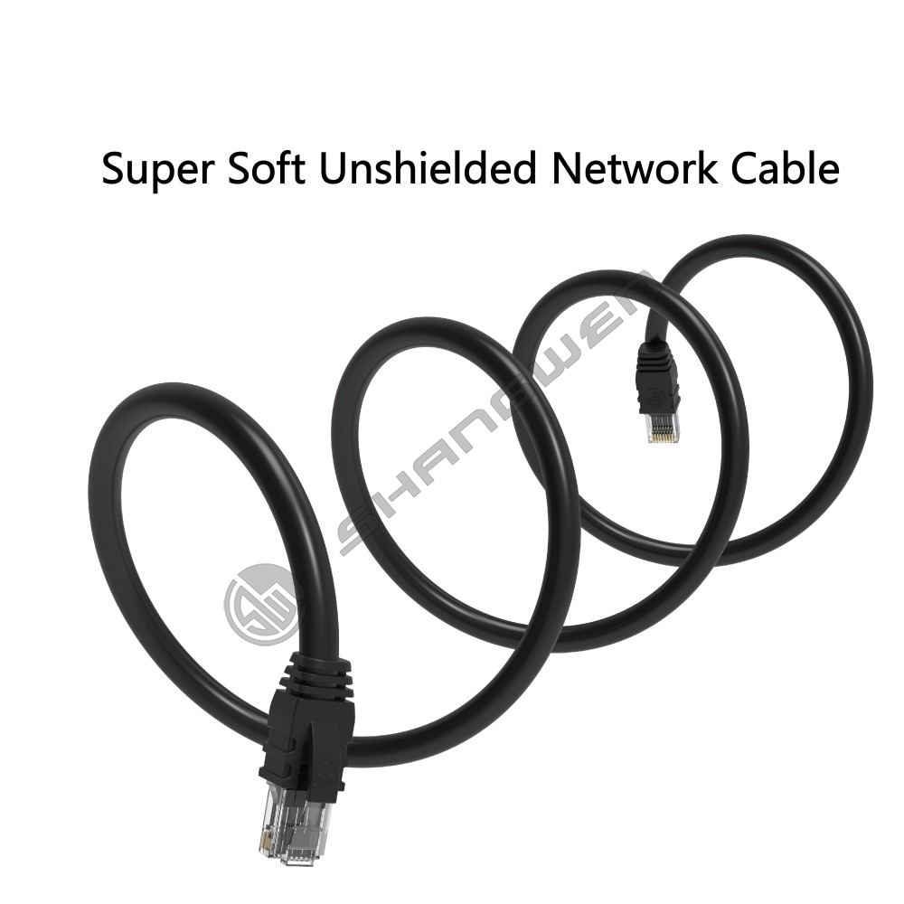 Cat5E UTP Glossy Black 26AWG Basic version