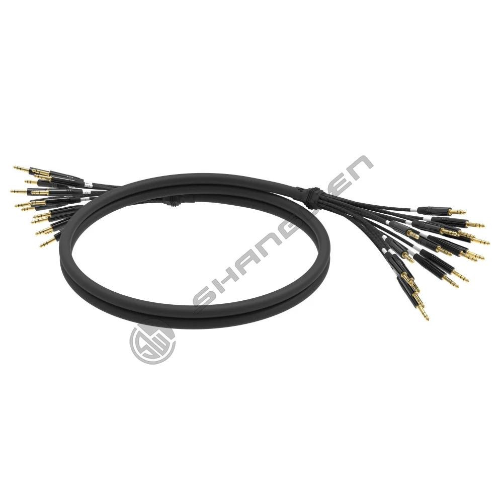 Multi channel audio cable with 4, 6, 8, 12, and 16 channels-Shenzhen ...