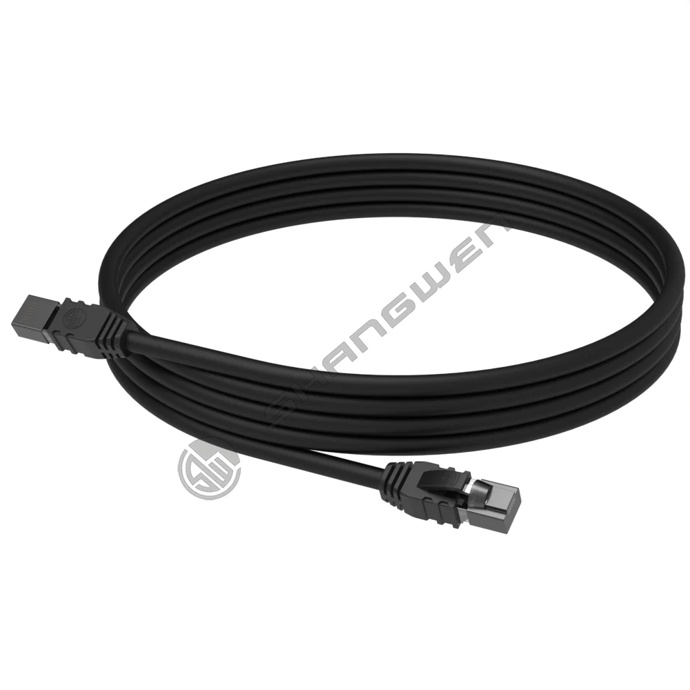 Unshielded finished network cable
