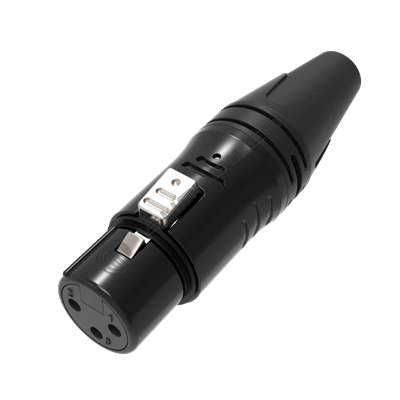 XLR 3pin female plug