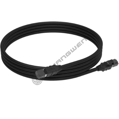 Shielding finished network cables